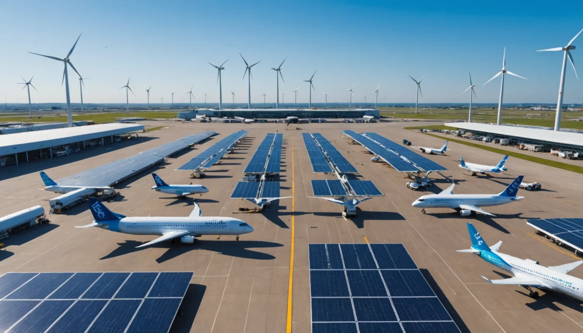 Quand les aéroports deviennent les pionniers du ciel vert